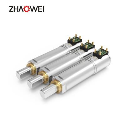 Dia 4mm Low Power Low Noise Micro Planetary Gearbox With Stepper Gearmotor