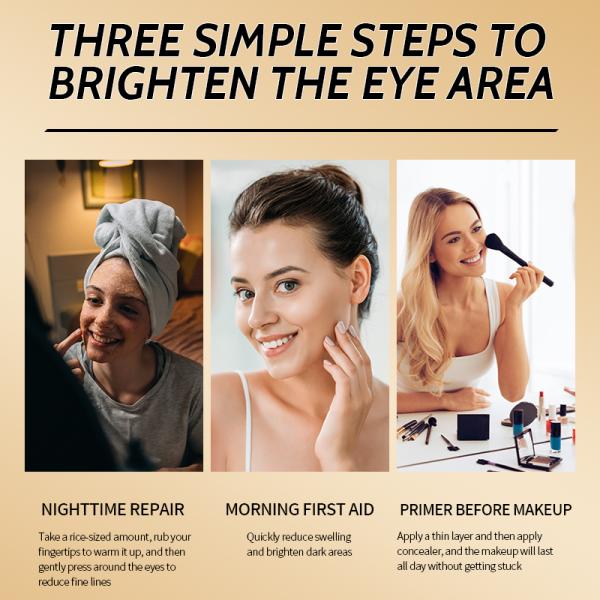 High Energy Retinol panthenol Nourishing Eye Cream Serum Anti Wrinkle