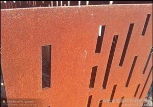 Corrosion Resistant Corten Steel Sheet Metal Customized Size  For Landscape