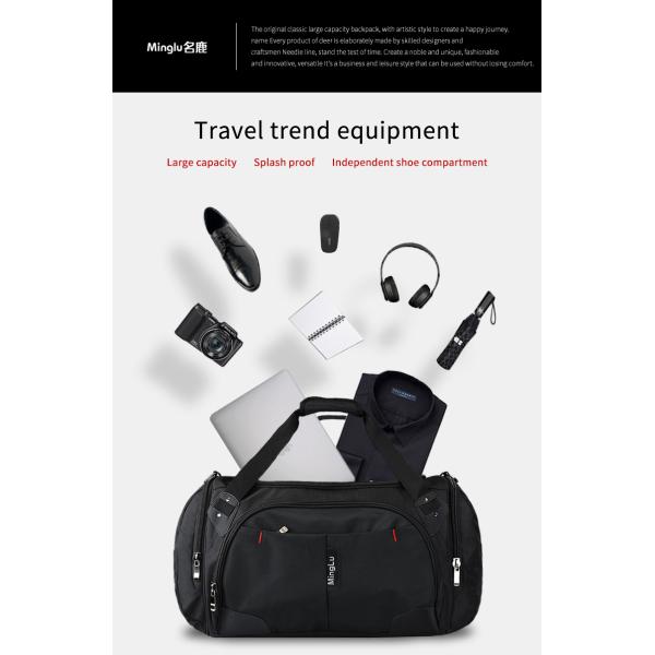 Водостойкая мужская спортивная сумка для выходных