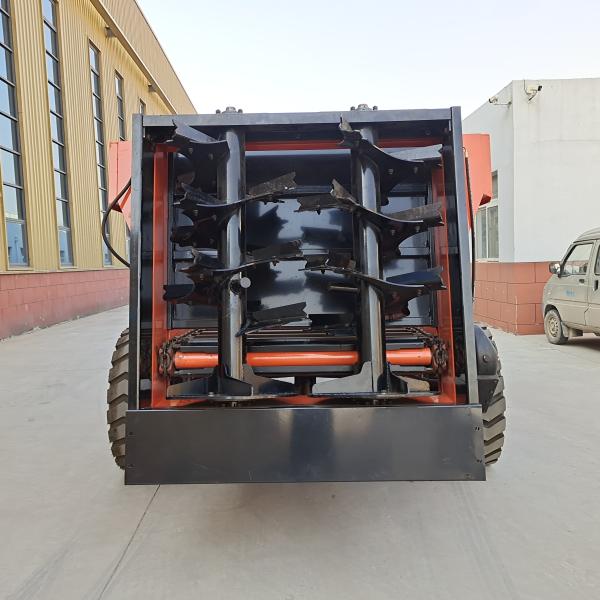 Efficient Double Vertical Winch Fertilizer Spreader for Large-Scale Farming with 6-12 m³ Hopper Volume