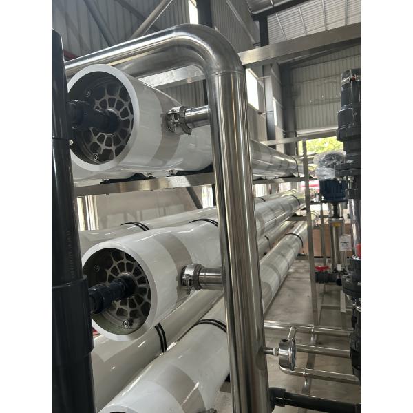 Industrial 10T-20T/H Reverse Osmosis System With Dow Membrane With Grundfos Pump