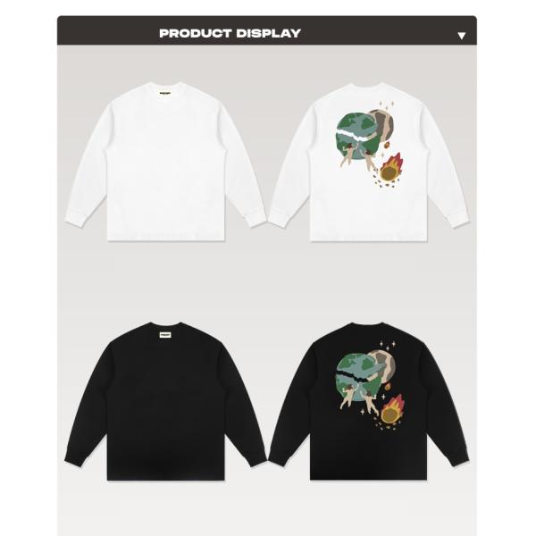 T-shirt de poids lourd sur mesure pour hommes pullover de style de style de style de style de style de style de style de style de style de style de style de style de style de style de style de style de style de style de style de style de style de style de style de style de style de style de style de style de style de style de style de style de style de style de style de style de style de style de style de style de style de style de style de style de style de style de style de style de style de s