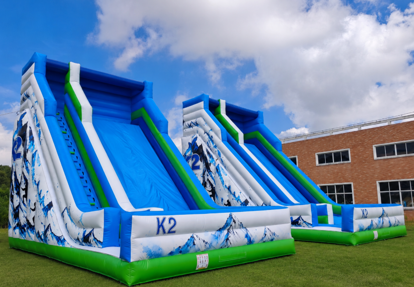 K2 Second Highest Peak Themed Commercial Inflatable Slide for Outdoor Events Theme Parks and Rental Business