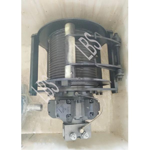 Stainless Steel Hydraulic Crane Winch With 4 Ton Maximum Traction Force