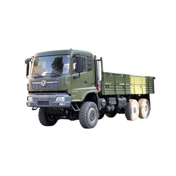 Dongfeng 320HP Euro6 caminhão de carga 6x6 chassi com tração integral 6 rodas caminhão 6X6 diesel