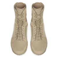 Botas táticas EVA Midsole do fecho de correr lateral impermeável caqui de nylon de Cordura
