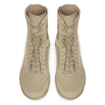 Cordura Nylon Khaki Waterproof Side Zip Tactical Boots EVA Midsole