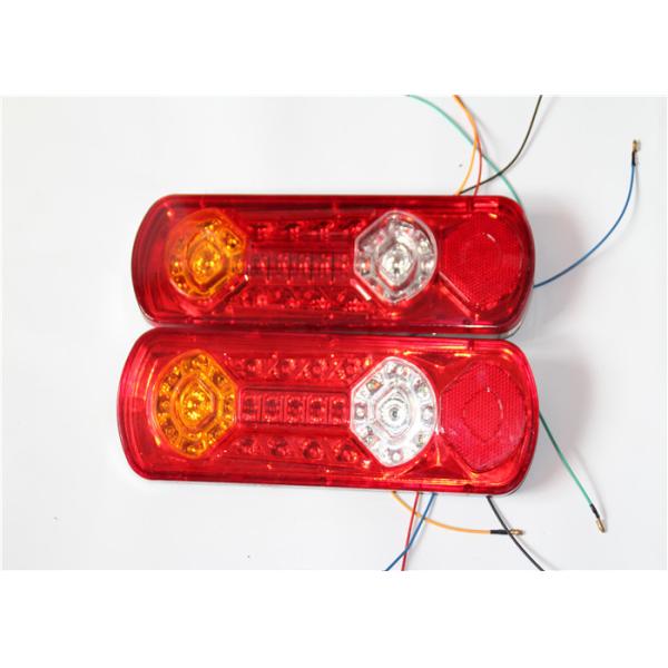 Plastic / Aluminum LED Motorcycle Tail Lights -40°C~85°C Operation Temperature