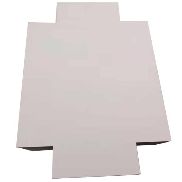 Hot Populaire Imprimé sur mesure de vêtements brillants Emballage 400gm rouleau de carton de papier blanc