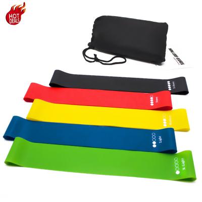 Anti laço não tóxico da resistência da ioga das faixas 35LB da resistência do Tpe do rasgo