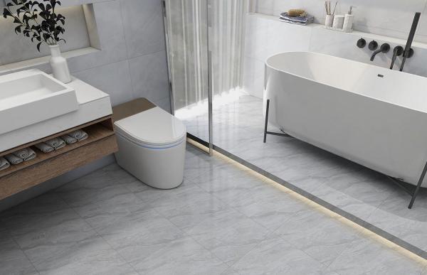 Gray 400x400mm Ceramic Rustic Tile Matt Glazed Wear-Resistant