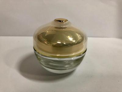 o creme cosmético de vidro do frasco de 30g 50g Subulate engarrafa o empacotamento cosmético amigável de Eco dos frascos de creme