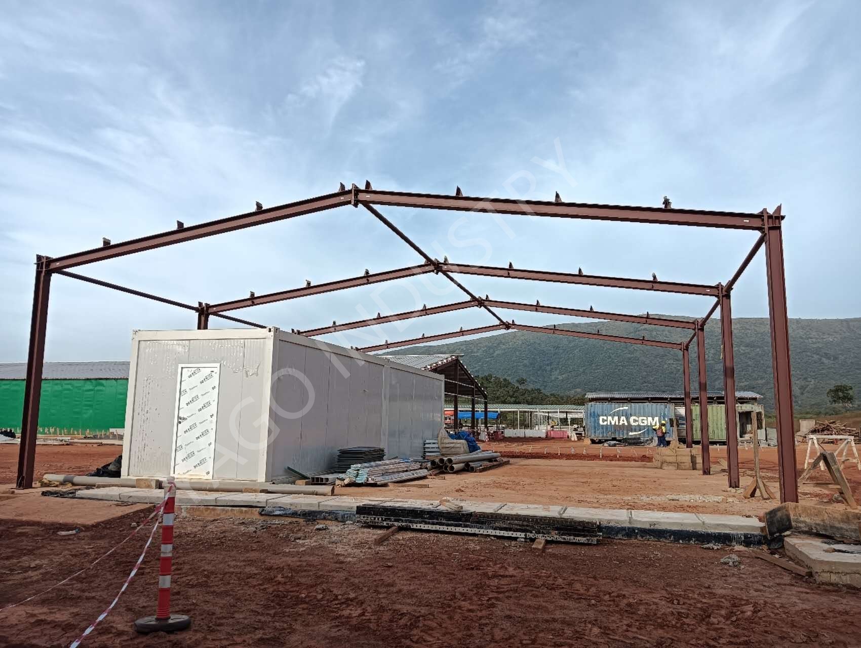 Robust Superior Quality Prefabricated Building Office  For Mining Site Camp Facility