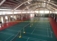 Pré construction des structures métalliques de bâtiments de badminton de sécurité en acier préfabriquée de Hall