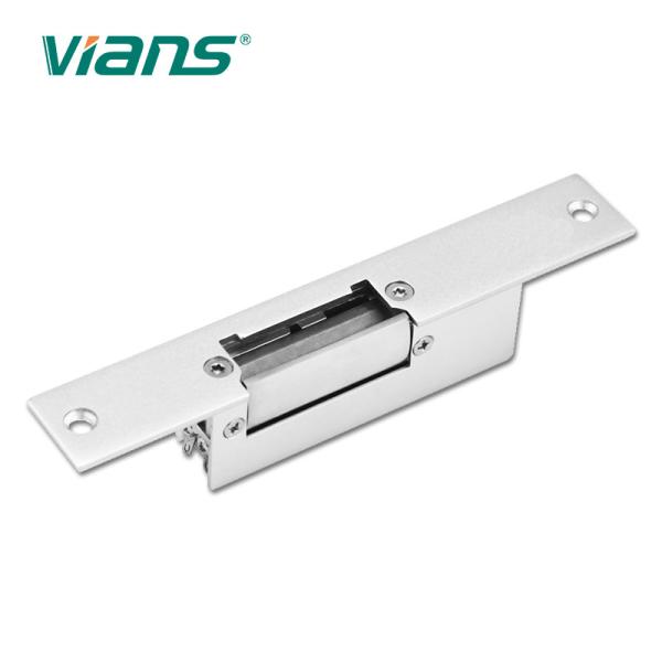 Aluminum Security Glass Door Electric Deadbolt Strike Short Panel Access Control