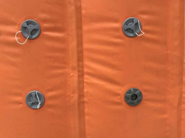 Corrediça combinado inflável dos eventos com material exterior de encerado do PVC da grande plataforma