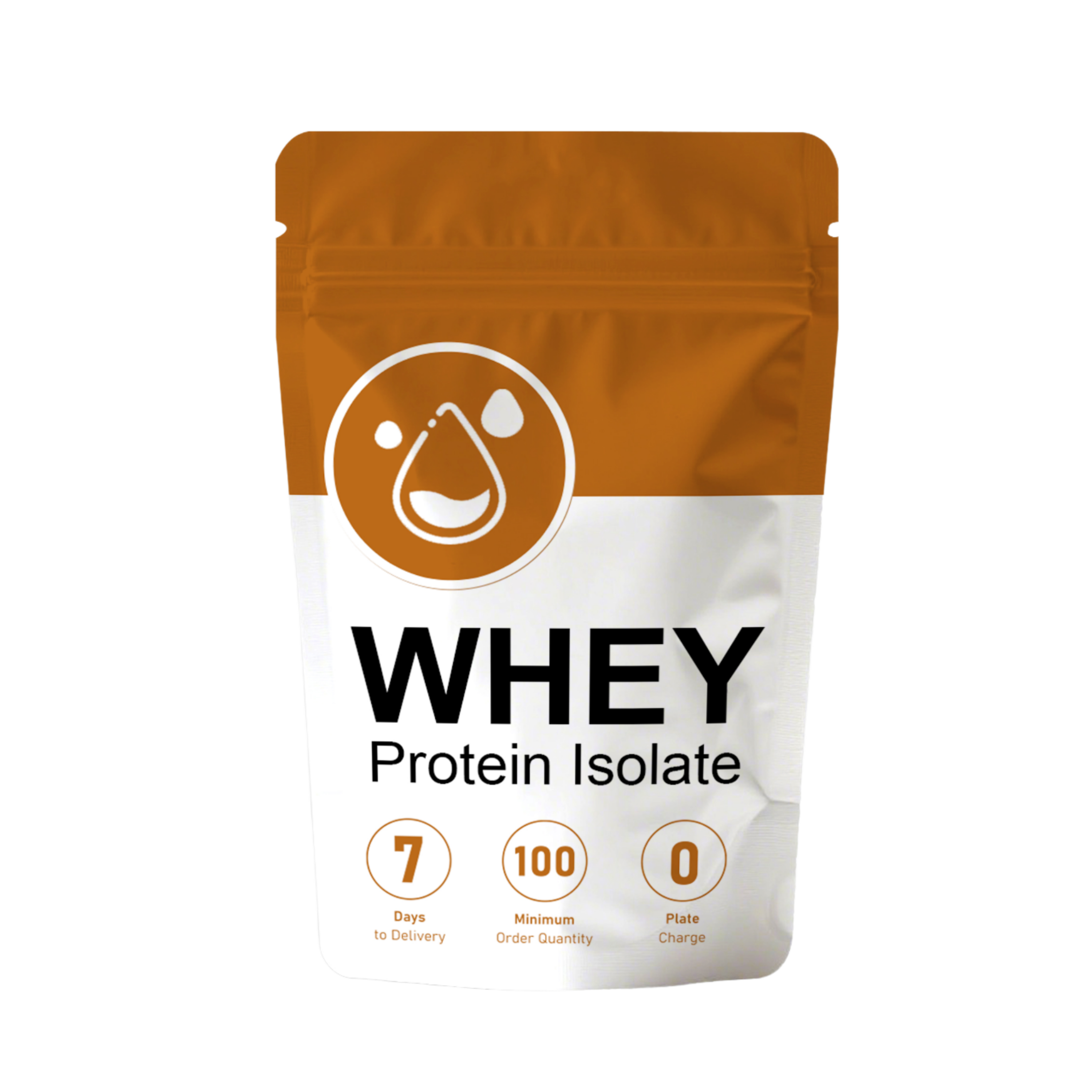 Custom Printed Digital Kraft Paper Packaging Pouch Moisture Proof Smell Proof Ziplock Whey Milk Powder Stand up Mylar Bag
