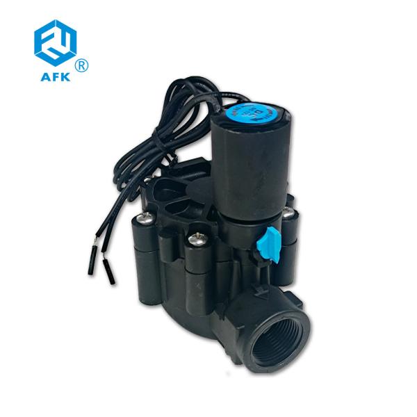 075D 12V AC220V Irrigation Water Solenoid Valve For Lawn Agriculture