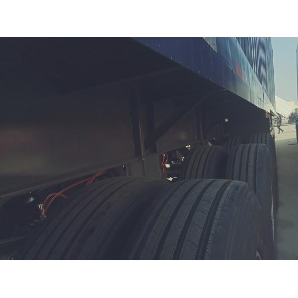 Imperméabilisez le pneu bleu de l'axe 315/80R22.5 de la couleur FUWA semi de remorques résistantes de porte arrière