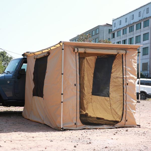 Outdoor 2x3m Car Side Awning Tent Waterproof  4WD Portable Awning For Car