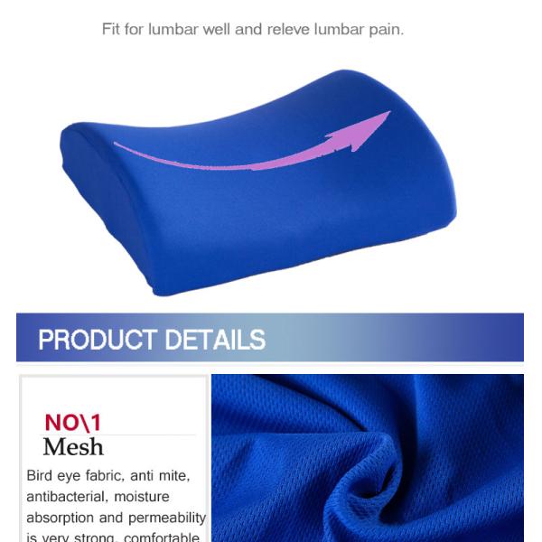Comfortable Back Support Cushion Pillow for Sofa Made of 100% Polyester Material