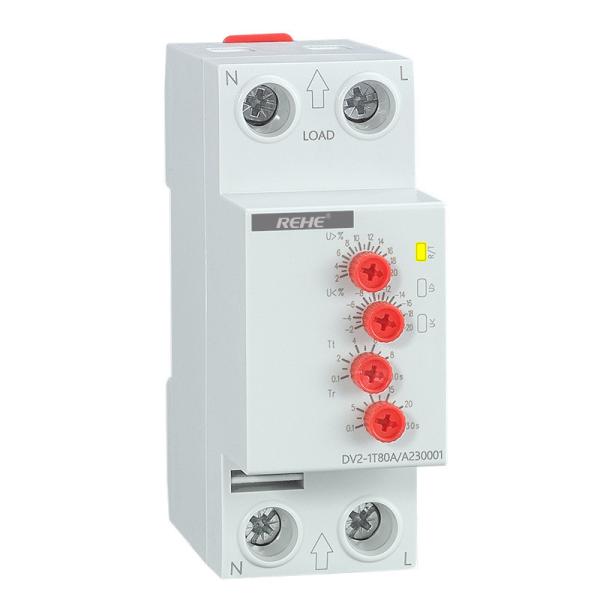 DV2-1T80A Single Phase Intelligent Auto Reset Voltage Device Protector