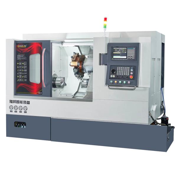 HEAVY DUTY HORIZONTAL MILLING AND TURNING MACHINE WITH TWIN SPINDLES