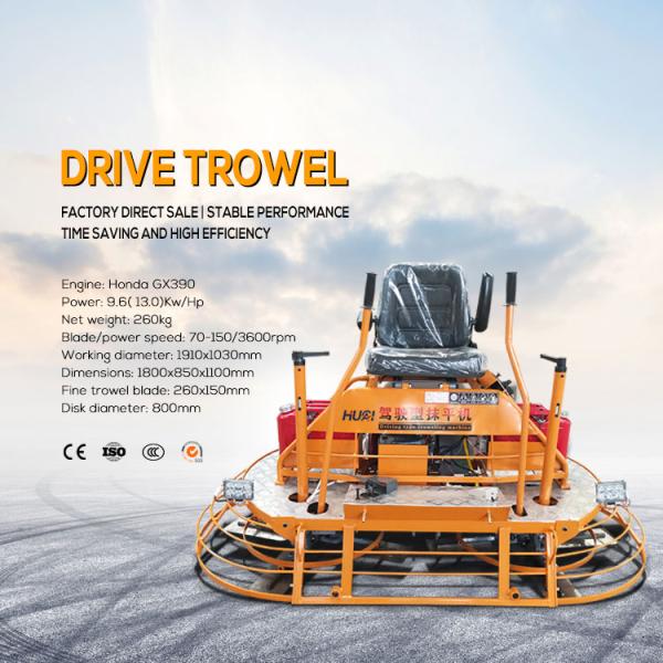 Диаметр диска 980 мм полный гидравлический силовой тровал с Honda GX690 и бетоном