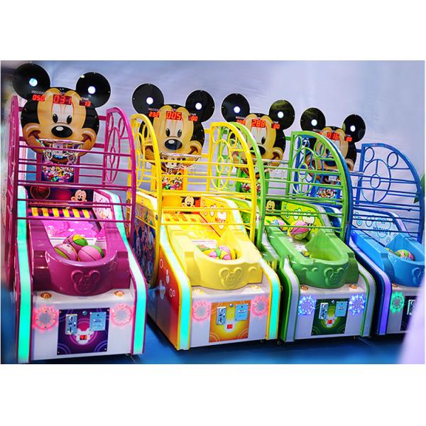 Фирма и Дурабле шкафа металла игрового автомата стрельбы баскетбола Микей аркады