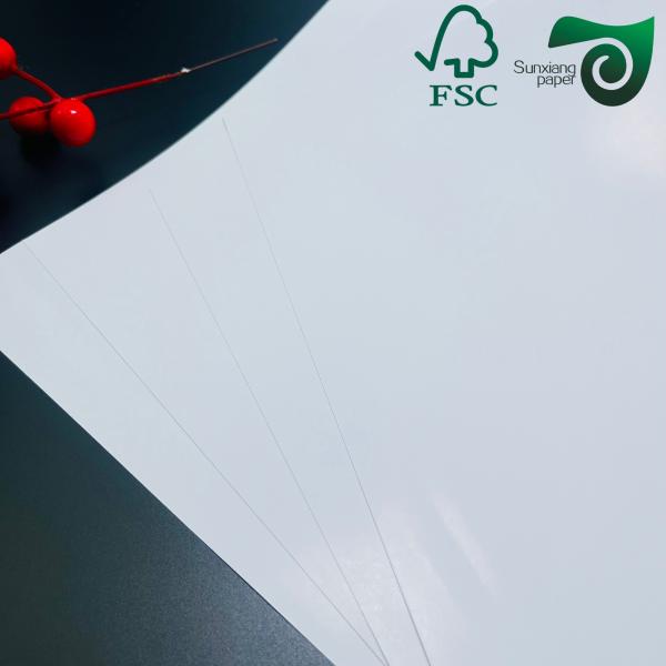 135GSM 200GSM Art Paper Sheets Gloss Coated A4 A3 Digital Laser Printing FSC