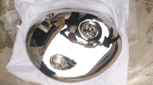 Handicraft Decorative Art Sculpture , Indoor 316 Polished Modern Stainless Steel