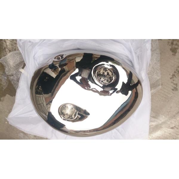 Handicraft Decorative Art Sculpture , Indoor 316 Polished Modern Stainless Steel Sculpture