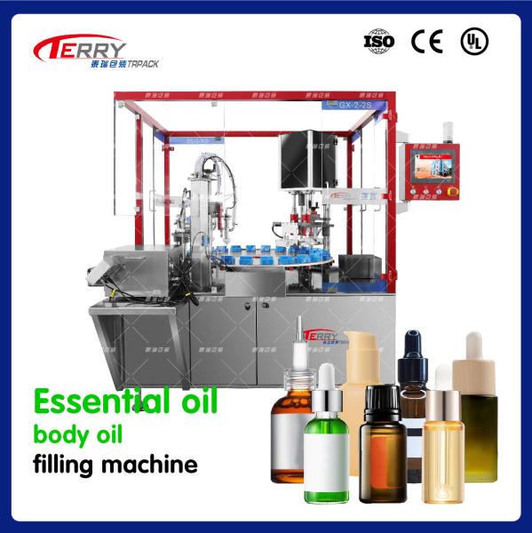 35-40bpm Body Oil Massage Oil Essential Oil Filling Machine 2-50ml