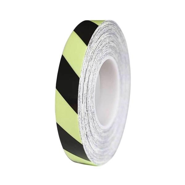 4 Hours Glowing PVC Adhesive Tape Customized Green/Blue/Yellow Photo Luminescent