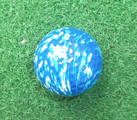 logo golf ball with camouflage , golf ball