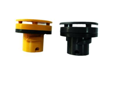 Air Permeable Plastic Hole Plugs , Dustproof Battery Vent Plug 25mm Height