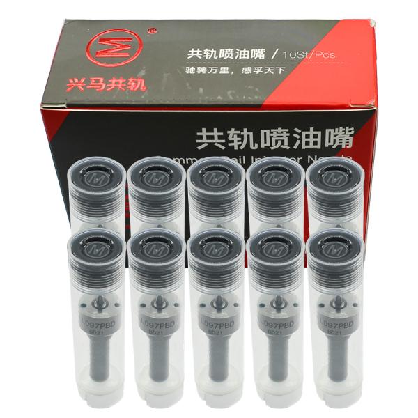 Améliorez le gicleur d'injection Common Rail Diesel L097PBD Argent pour une performance d'injection de carburant supérieure