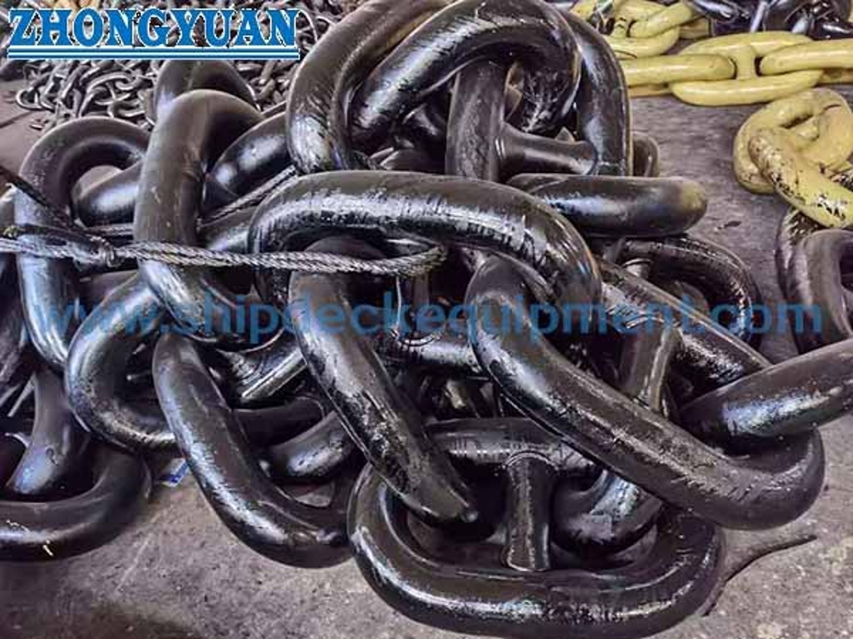 Stud-Link Marine Anchor Chain | U1 U2 U3 Flash-Butt Welded for Ship Anchoring