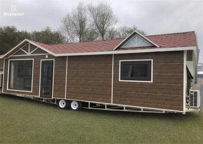 Mobile Prefabricated Tiny Houses Customized With Galvanized Steel Frame