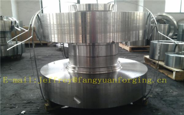C45 Carbon Steel Hot Rolled / Hot Forged Ring Normalizing for Gears
