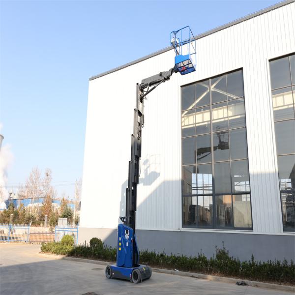 Travel Speed 0.7-3.6km/h Steel Vertical Boom Lifter for Smooth and Safe Lifting Operations