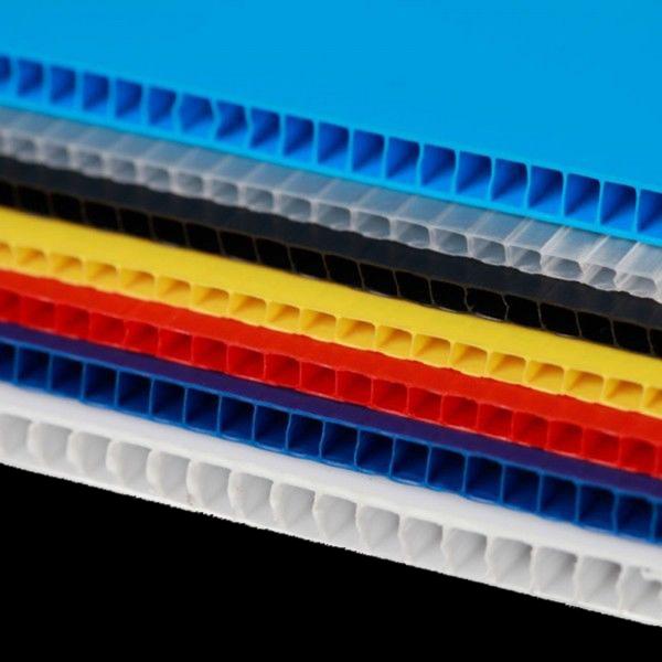 Durable Coroplast Sheet Corrugated Hollow Plastic Twin Wall Polypropylene Sheet Suitable for Sign Printing and Agricultural Uses