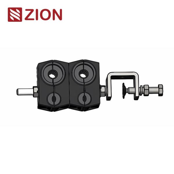 Feeder Cable Adss Tension Clamp 4 Way For 2x(4.8–7)+2x(15–22)Mm Cables