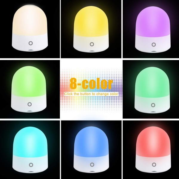 Перезаряжаемые свет 240LM ночи цвета СИД 3W Multi для комнаты младенца