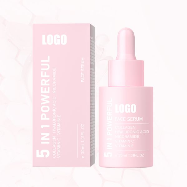 OEM Small Order 30ml Ceramide Whitening Serum Anti-Aging Anti-Wrinkle Lightening for Face Best Skin Care for Beauty Salons