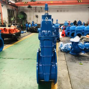 Non Rising Stem Underground Gate Valve PN16 For Water Oil Gas
