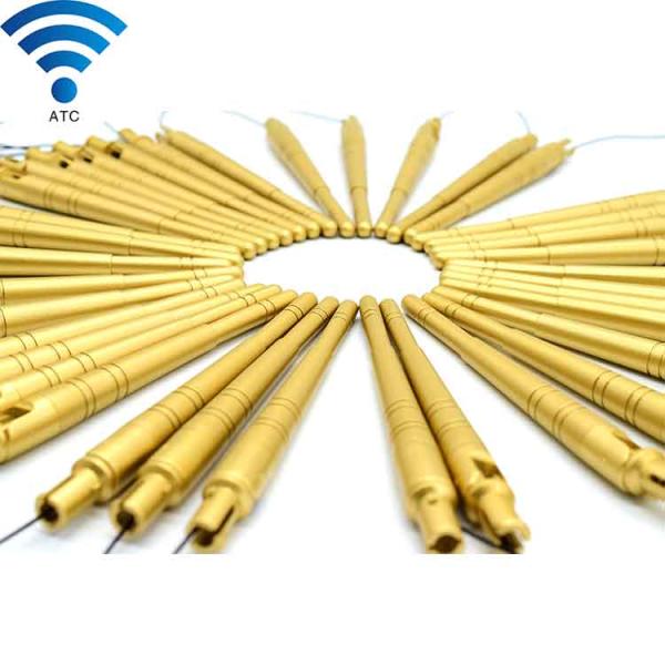 Straight Dual Band Rubber Duck Wireless Omni Antenna 10km Range For Wifi Router