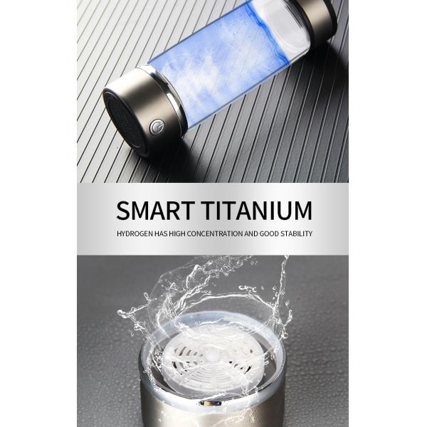 Portable Smart SPE Rechargeable Hydrogen Rich Water Bottle Generator
