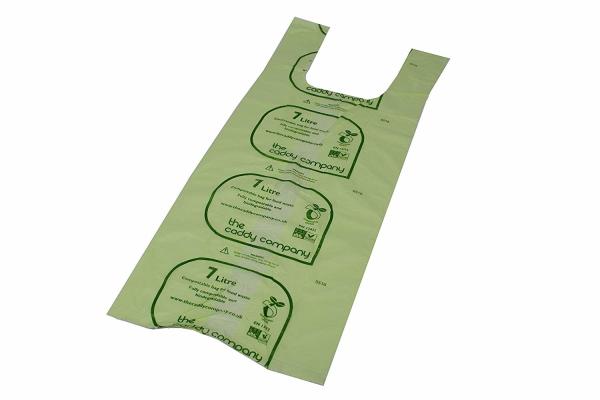 Green Dog Poop 10.5MIC Biodegradable Pet Waste Bags